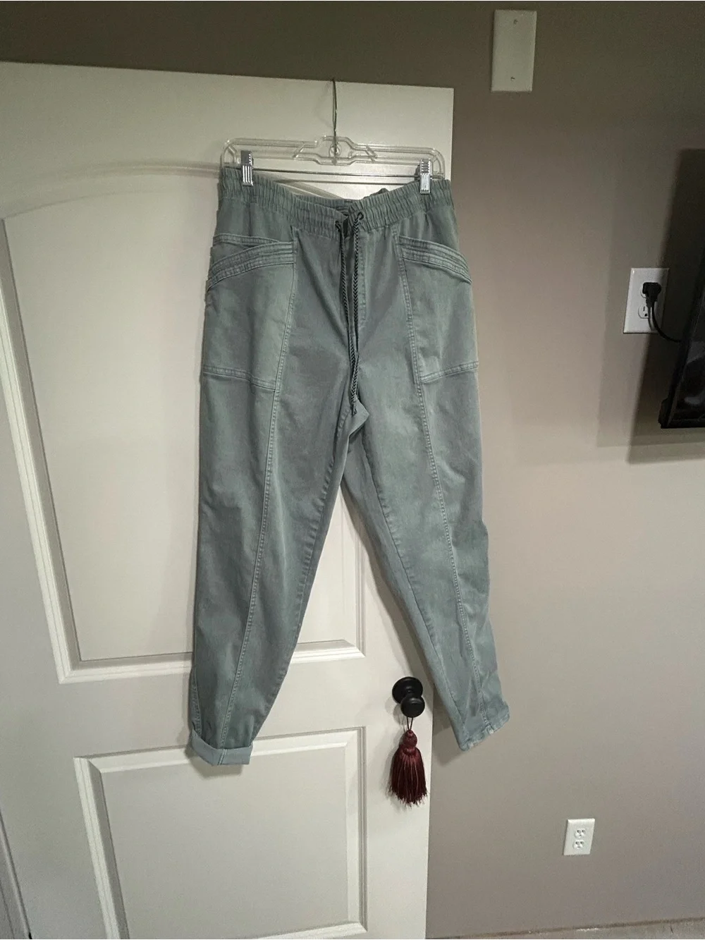 Maurice’s Casual Drawstring Cargo Pant- XL - Picture 1 of 8